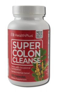 Health Plus - Natural Dietary Supplements Super Colon Cleanse 120 CAPS