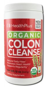 Health Plus - Natural Dietary Supplements Colon Cleanse Organic 12 oz
