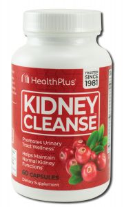 Health Plus - Natural Dietary Supplements Kidney Cleanse 60 CAPS