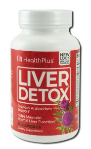 Health Plus - Natural Dietary Supplements Liver Detox 60 CAPS