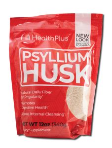 Health Plus - Natural Dietary Supplements 100% Pure Psyllium Bag 12 oz