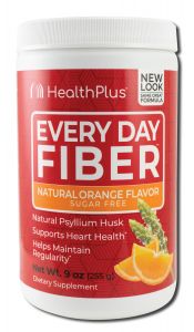 Health Plus - Natural Dietary Supplements Every Day Fiber Orange 9 oz