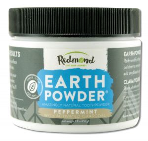 REdmond TRADING Company - EarthpowdEr PEppErmint with Charcoal 1.8 oZ