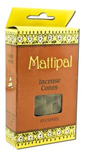 Sri Aurobindo Ashram INCENSE - Cottage Cones Mattipal INCENSE Cones