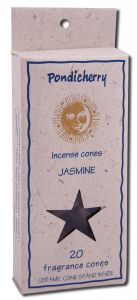 Pondicherry INCENSE - Cones (20 Cones) Jasmine