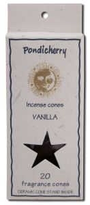 Pondicherry INCENSE - Cones (20 Cones) Vanilla