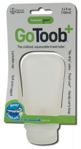 Humangear - go Toob+ Clear LARGE 3.4 oz