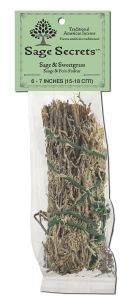 ''Sage Spirit - Smudge Wands Sage Sweetgrass 7''''