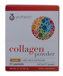 Youtheory - Supplements Collagen Powder Packet Vanilla 21 ct
