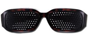 Natural Eyes - Pin Hole Glasses Tourtoise Shell Full FRAME Kit