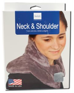 Herbal Concepts - Aromatherapy Accessories Luxury Wrap Small Neck and SHOULDER Charcoal
