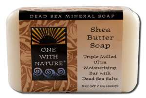 One With Nature Dead Sea Mineral Products - SOAP Shea Butter 7 oz