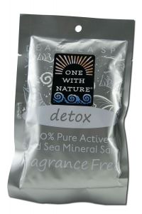 One With Nature Dead Sea Mineral Products - One With Nature Bath Salts Detox FRAGRANCE Free Packet 2