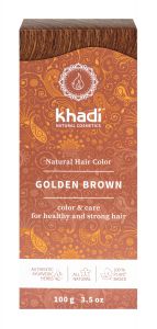 Khadi Usa - Natural HAIR Color Golden Brown 3.5 oz