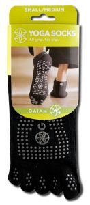 Gaiam - Yoga SOCKS & Gloves All Grip-No Slip SOCK Yoga Small Medium
