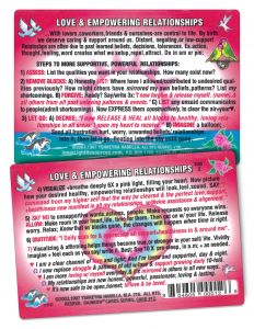 Inner Light Resources - Original WALLET Cards Love and Relationship Affirm