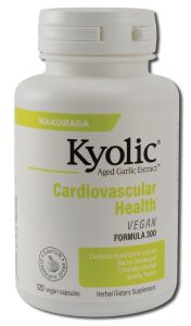 Kyolic Garlic Supplements - Kyolic Special Products Cardiovascular Vegan Formula 300 120 CAP