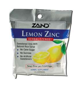 Zand Formulas - Herbalozenges Lemon Zinc 45 gm