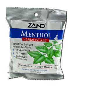 Zand Formulas - Herbalozenges Menthol (Mint) 18 ct