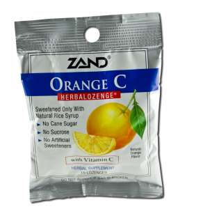 Zand Formulas - Herbalozenges VITAMIN C Orange 15 ct
