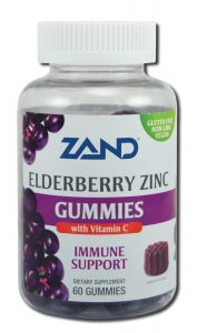 Zand Formulas - Gummies Elderberry Zinc with VITAMIN C Immune Support 60 ct