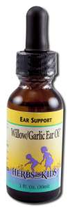 HErbs For Kids - TopiCal Oils & SalvE Willow GarliC Ear Oil 1 oz