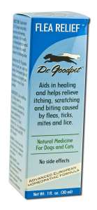 Dr. Goodpet Pet Care Products - Homeopathics Flea Relief 1 oz