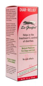Dr. Goodpet Pet Care Products - Homeopathics Diar-Relief 1 oz