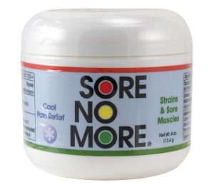 Sombra COSMETICS - Sore no More Cool Therapy Natural Pain Relieving Gel Jar 4 oz