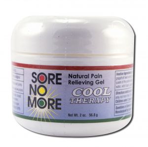 Sombra COSMETICS - Sore no More Cool Therapy Natural Pain Relieving Gel Jar 2 oz