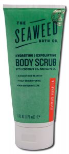 Seaweed Bath Co - Soaps Hydrating Exfoliating Body SCRUB Citrus Vanilla 6 oz
