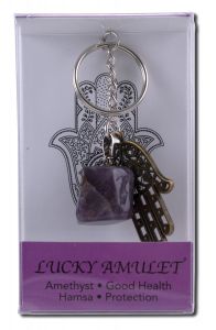 Zorbitz Inc. - Jewelry And Accessories Lucky Amulet KEYCHAIN Amethyst