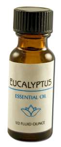 Lotus Light Pure Essential Oils - Pure Essential Oils Eucalyptus 1\/2 oz