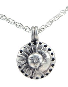 Lotus Light Pure Essential Oils - Diffuser NECKLACE Sun and Moon NECKLACE