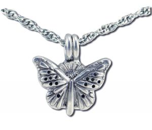 Lotus Light Pure Essential Oils - Diffuser NECKLACE Butterfly NECKLACE