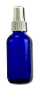 Lotus Light Pure Essential Oils - Essential Oil Packaging Supplies Blue GLASS Bottle with Sprayer 4 