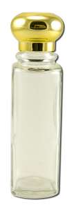 Lotus Light Pure Essential Oils - Essential Oil Packaging Supplies Doric Bottle + GOLD Cap 2 oz