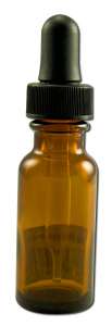 ''Lotus Light Pure Essential Oils - Essential Oil Packaging Supplies Bottle GLASS Amber w\/Dropper 1\