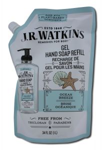 J.r. Watkins - Liquid Hand SOAPs Ocean Breeze Refill 34 oz