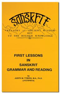 BOOKs - First Lessons in Sanskrit: Grammar and Reading