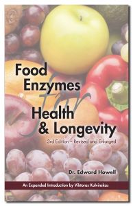 BOOKs - Food Enzymes:  Health and Longevity 3rd Edition, Revised, Enlarged